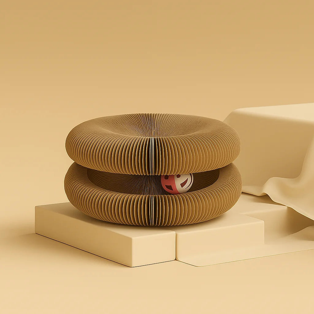 Grattoir avec balle sonore